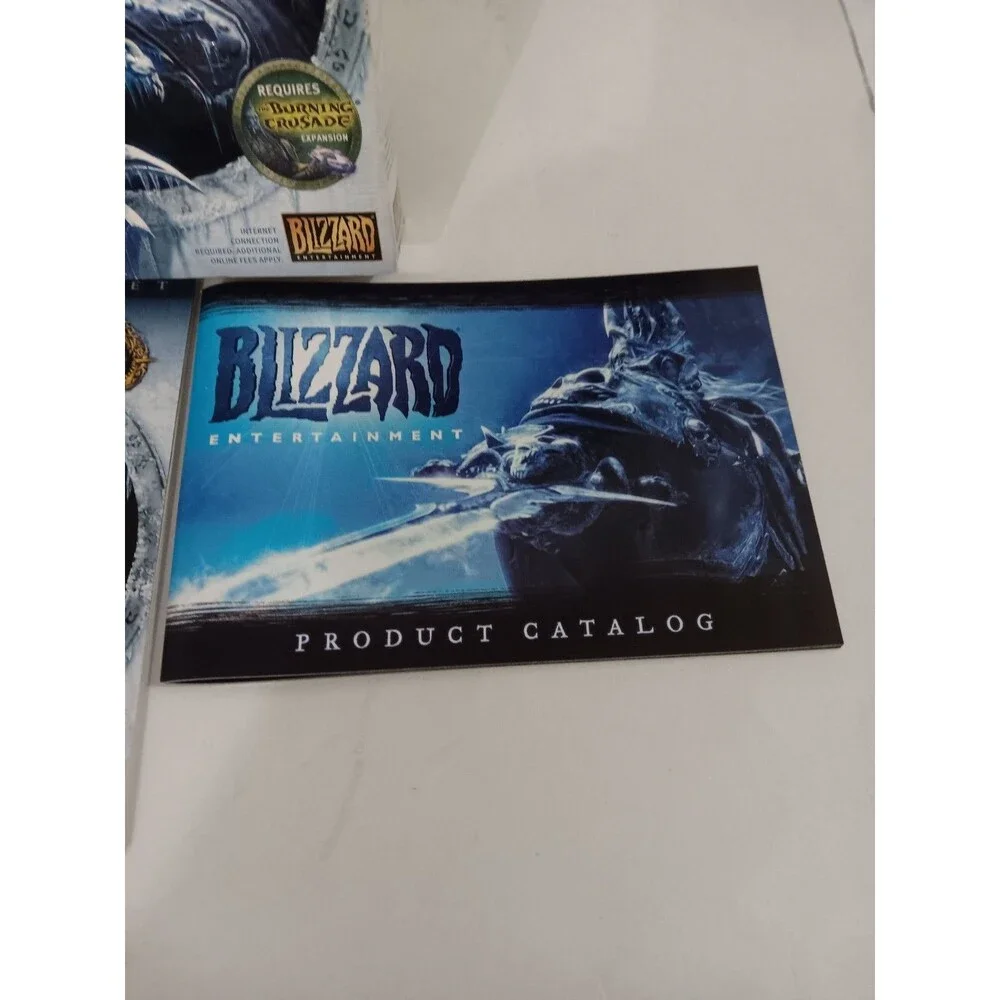 World of Warcraft: Wrath of the Lich King (PC, 2008) Includes Manuals